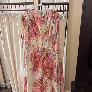 Vintage 1970’s Sun Fashions of Hawaii Floral Maxi Dress Fit M